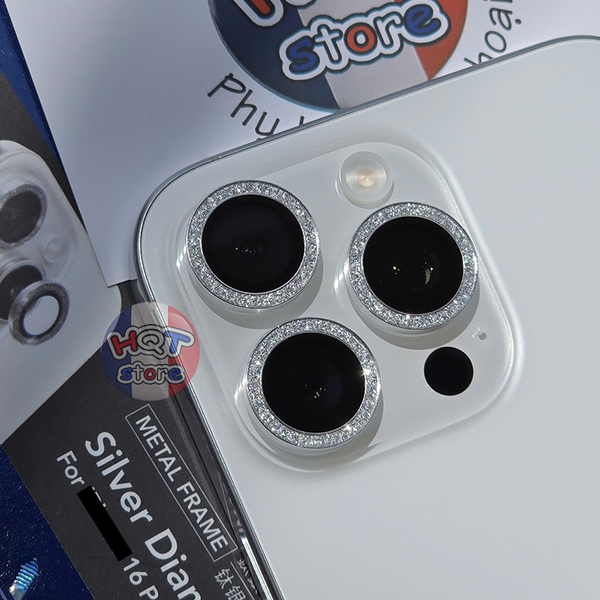 Ốp viền kính bảo vệ Camera Hoda Sapphire IPhone 16 Pro Max / 16 Pro