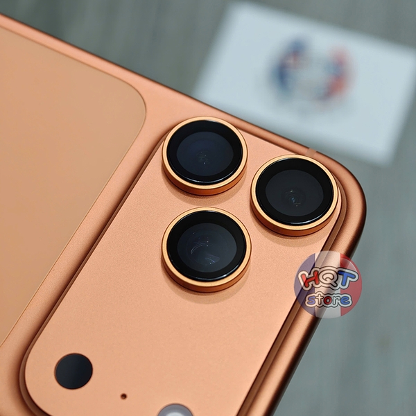 Ốp viền kính bảo vệ Camera Hoda Sapphire iPhone 17 Pro Max / 17 Pro