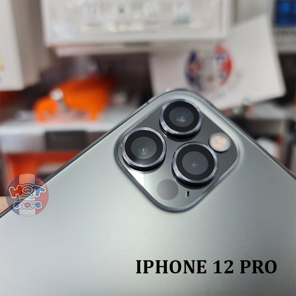 Ốp viền kính bảo vệ Camera Kuzoom Lens Ring IPhone 12 Pro Max  12 Pro