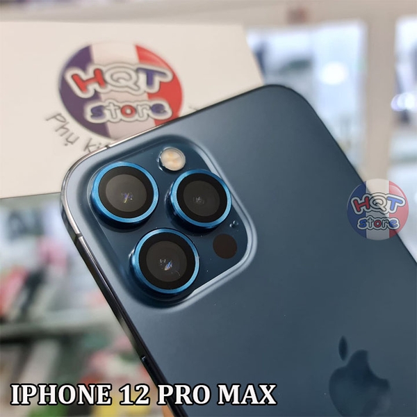 Ốp viền kính bảo vệ Camera Kuzoom Lens Ring IPhone 12 Pro Max  12 Pro