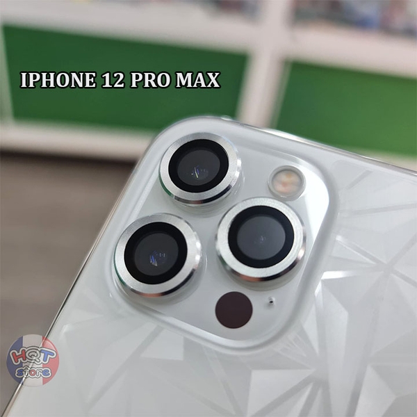 Ốp viền kính bảo vệ Camera Kuzoom Lens Ring IPhone 12 Pro Max  12 Pro