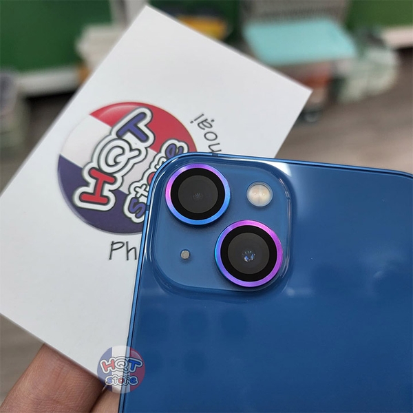 Ốp viền kính bảo vệ Camera Kuzoom Lens Ring IPhone 13 / 13 Mini