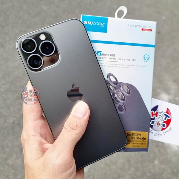 Ốp viền kính bảo vệ Camera Kuzoom Lens Ring IPhone 13 Pro Max / 13 Pro