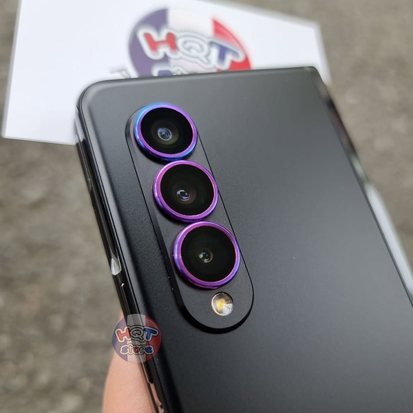 Ốp viền kính bảo vệ Camera Kuzoom Lens Ring Samsung Galaxy Z Fold 3