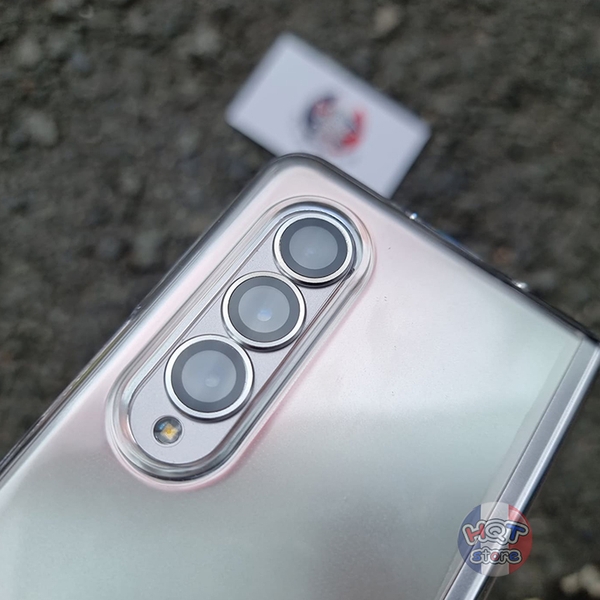 Ốp viền kính bảo vệ Camera Kuzoom Lens Ring Samsung Galaxy Z Fold 3