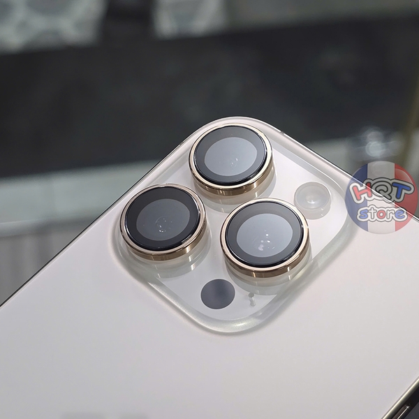 Ốp viền kính bảo vệ Camera URR Sapphire GIA IPhone 16 Pro Max / 16 Pro