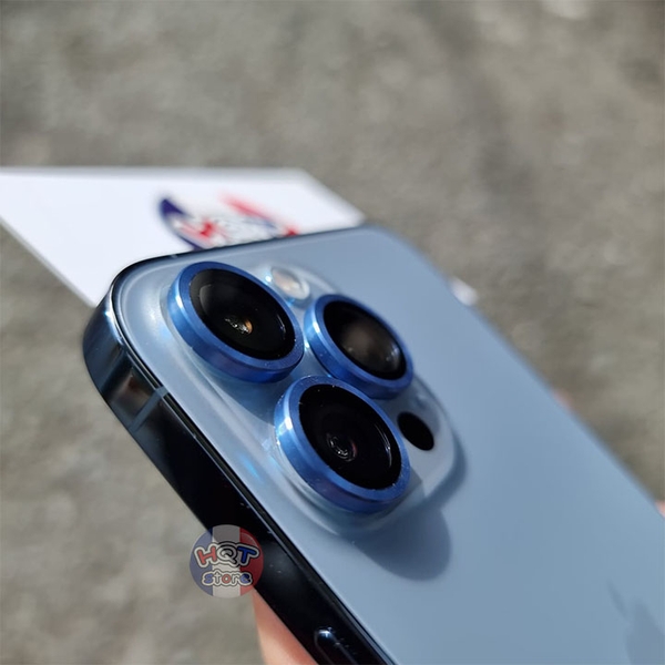 Ốp viền kính bảo vệ Camera ZEELOT PIshield IPhone 13 Pro Max / 13 Pro