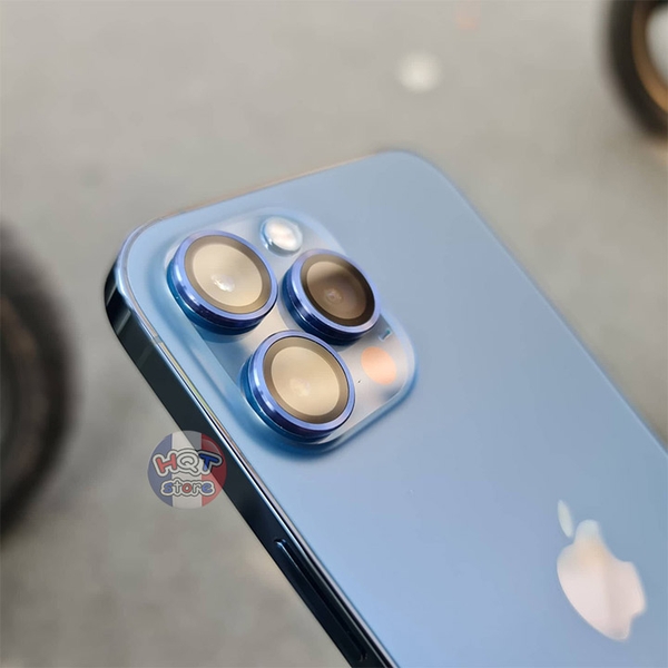 Ốp viền kính bảo vệ Camera ZEELOT Titanium IPhone 12 Pro Max / 12 Pro