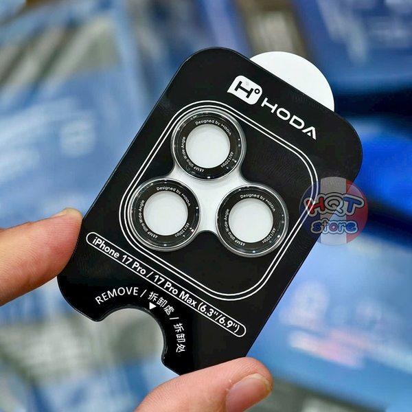 Ốp viền kính Camera Hoda Sapphire MONOCULAR iPhone 17 Pro Max / 17Pro