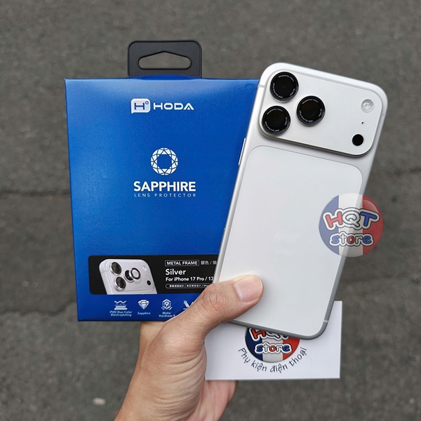 Ốp viền kính Camera Hoda Sapphire MONOCULAR iPhone 17 Pro Max / 17Pro