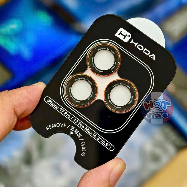Ốp viền kính Camera Hoda Sapphire MONOCULAR iPhone 17 Pro Max / 17Pro