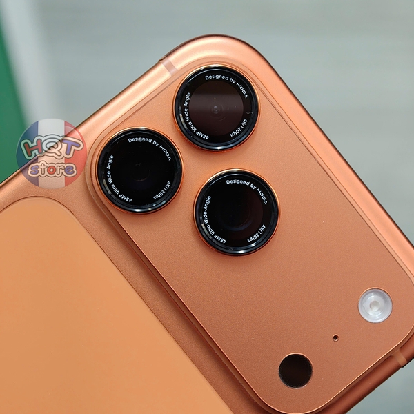 Ốp viền kính Camera Hoda Sapphire MONOCULAR iPhone 17 Pro Max / 17Pro