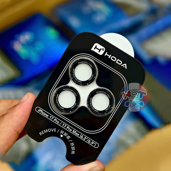Ốp viền kính Camera Hoda Sapphire MONOCULAR iPhone 17 Pro Max / 17Pro