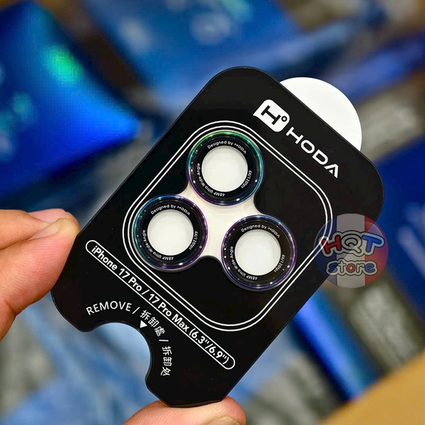 Ốp viền kính Camera Hoda Sapphire MONOCULAR iPhone 17 Pro Max / 17Pro