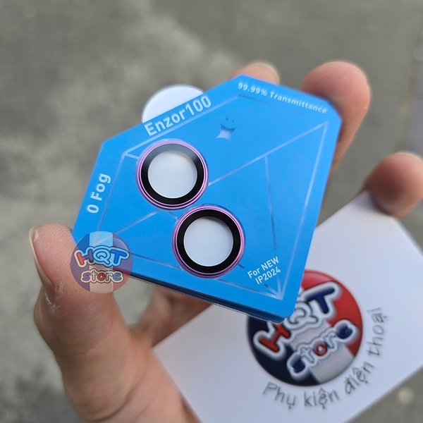 Ốp viền kính Camera Kuzoom AR IPhone 16 Pro Max / 16Pro / 16 Plus / 16