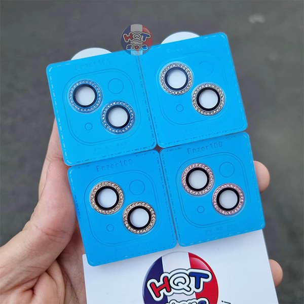 Ốp viền kính Camera Kuzoom Crystal IPhone 13 Pro Max / 13 Pro / 13 / 13 Mini