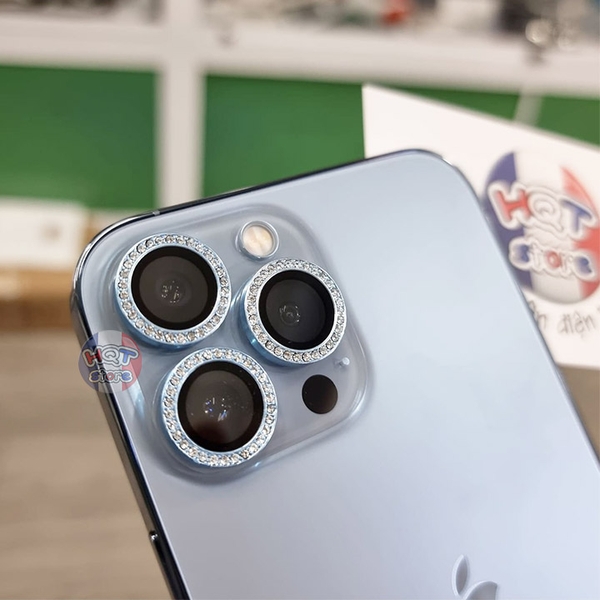 Ốp viền kính Camera Kuzoom Crystal IPhone 13 Pro Max / 13 Pro / 13 / 13 Mini
