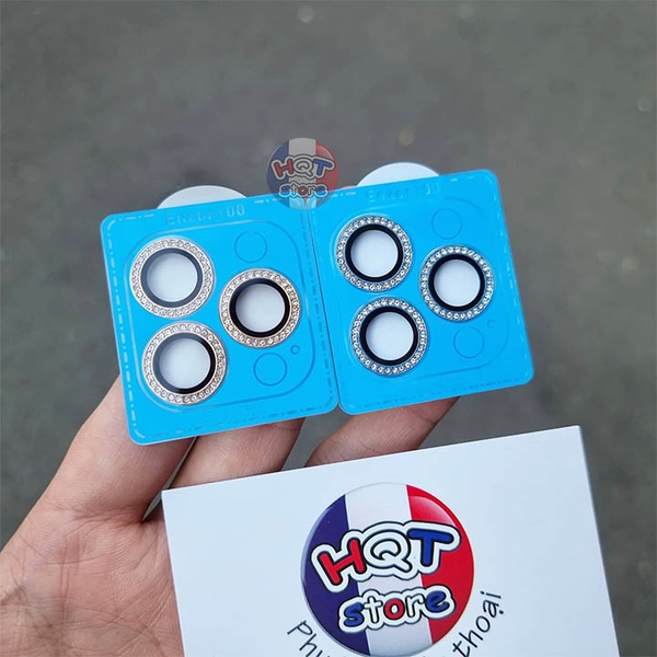 Ốp viền kính Camera Kuzoom Crystal IPhone 13 Pro Max / 13 Pro / 13 / 13 Mini