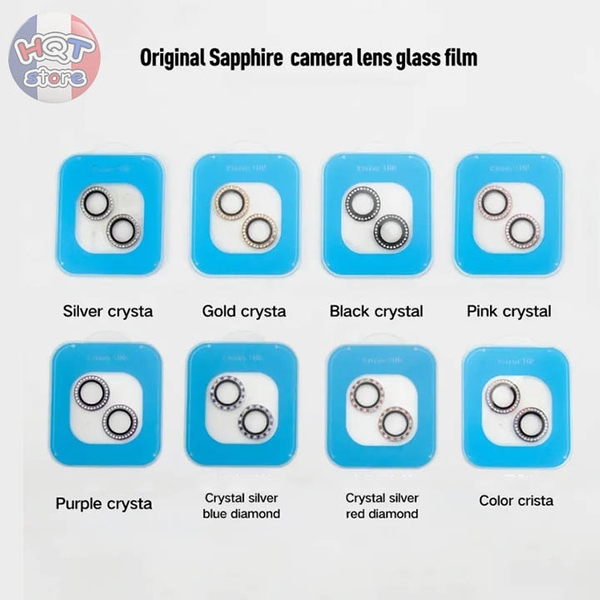 Ốp viền kính Camera Kuzoom Crystal IPhone 14 Pro Max 14 Pro 14 Plus 14