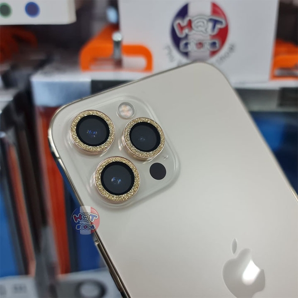 Ốp viền kính Camera Kuzoom Diamond Lens IPhone 12 Pro Max / 12 Pro