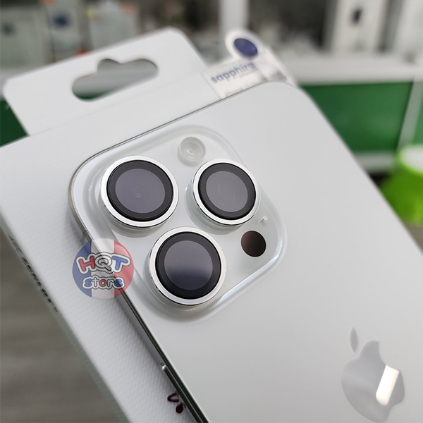 Ốp viền kính Camera ZEELOT PIshield Sapphire IPhone 15 Pro Max 15 Pro