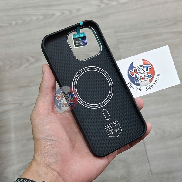 Ốp carbon Benks Aurora ArmorPro IPhone 16 Pro Max 16 Pro 15 Pro Max