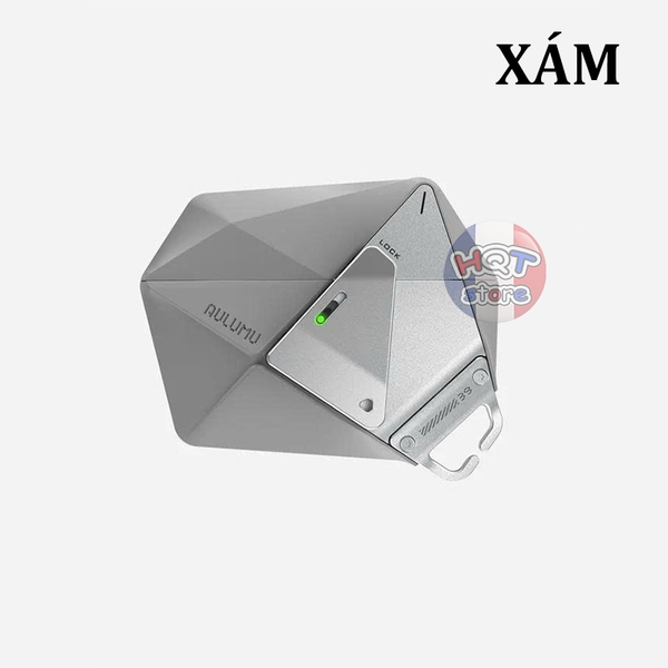 Ốp chống sốc Aulumu A39 Geometric Case AirPods Pro 3 Lock & Lanyard