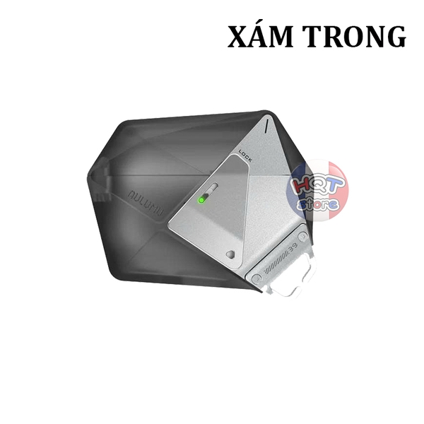 Ốp chống sốc Aulumu A39 Geometric Case AirPods Pro 3 Lock & Lanyard