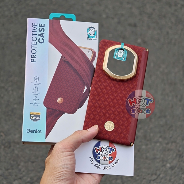 Ốp lưng Benks Grand Fortune Red Case Huawei Mate 80 RS / 80 Pro Max X7