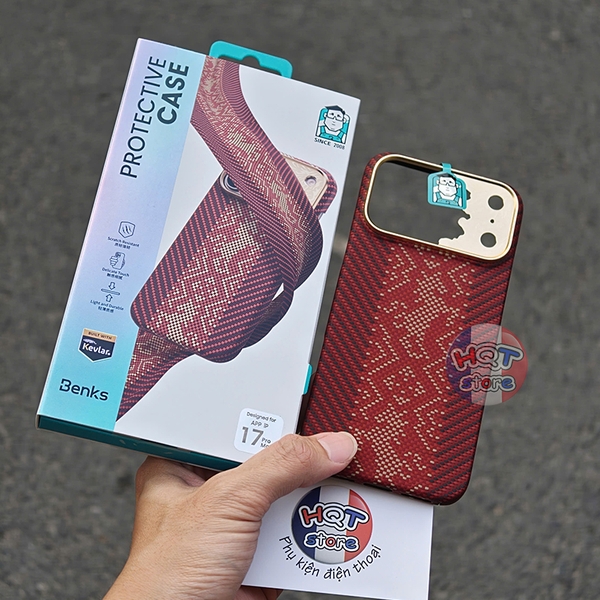Ốp lưng carbon Benks Knight ArmorAir C1 Case iPhone 17 Pro Max 17Pro