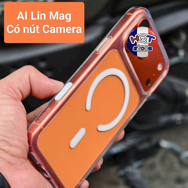Ốp lưng trong suốt Likgus Lin Mag iPhone 17 Pro Max / 17Pro / Air / 17