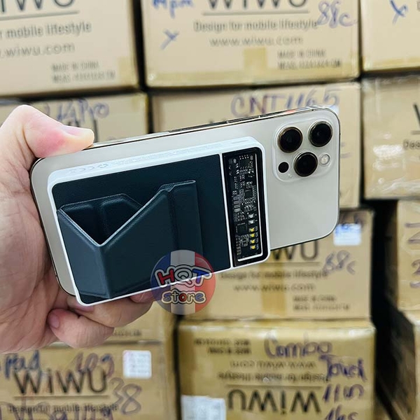 Pin sạc dự phòng Magsafe WiWU JC-20 Magnetic Wireless 10000 mah