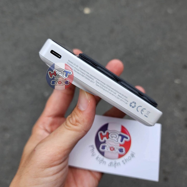 Pin sạc dự phòng Magsafe WiWU JC-20 Magnetic Wireless 10000 mah