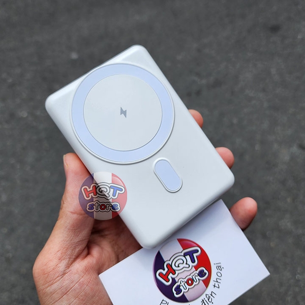 Pin sạc dự phòng Magsafe WiWU PowerPod PP01 Magnetic Wireless 10000mah