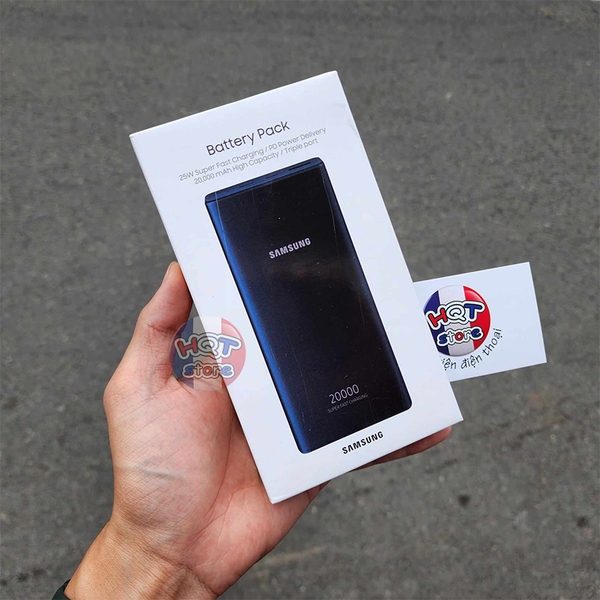 Pin sạc dự phòng sạc nhanh 25W Samsung EB-P5300 20000 mah chính hãng