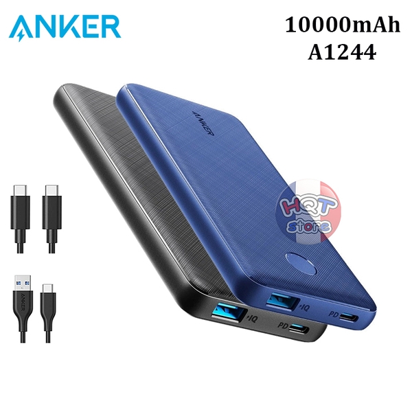 Pin sạc dự phòng sạc nhanh Anker PowerCore Slim 10000 mah PD A1244