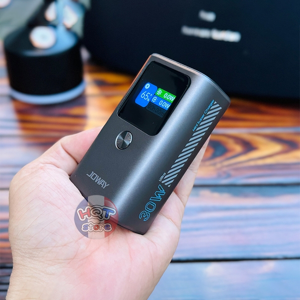Pin sạc dự phòng sạc nhanh JOWAY JP326 PD 30W 10000 mah có màn hình