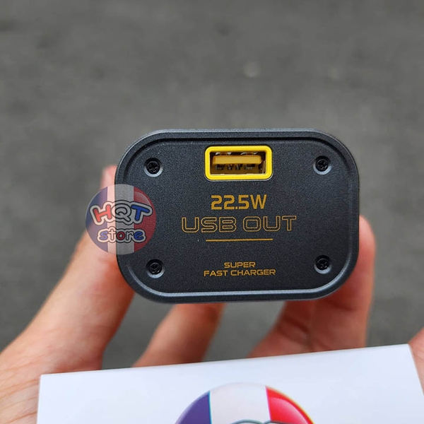 Pin sạc dự phòng trong suốt BYZ W89 10000mah PD 22.5W 20W sạc nhanh