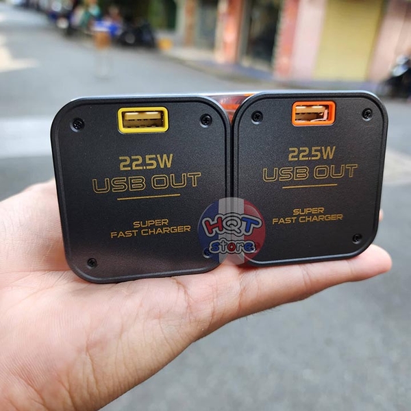 Pin sạc dự phòng trong suốt BYZ W90 20000mah PD 22.5W 20W sạc nhanh