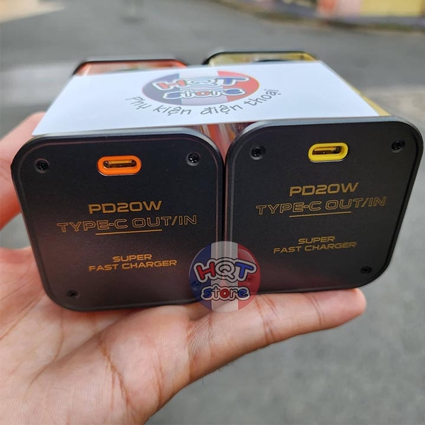 Pin sạc dự phòng trong suốt BYZ W90 20000mah PD 22.5W 20W sạc nhanh