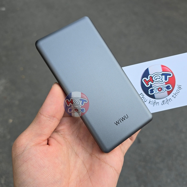 Pin sạc dự phòng WiWU Ultra Slim Wi-P013 22.5W 10000 mah siêu mỏng