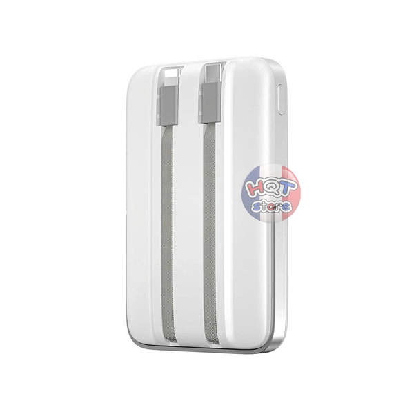 Pin sạc dự phòng không dây WiWU Pioneer Wi-P077 10000 mah có chân đế