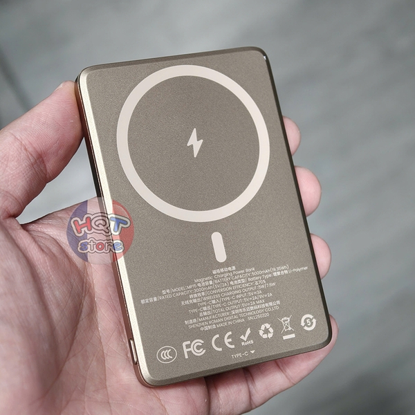 Sạc dự phòng không dây Benks ArmorGo Power Bank MP15 5000 / MP16 10000