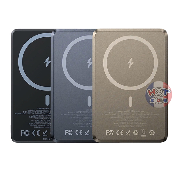 Sạc dự phòng không dây Benks ArmorGo Power Bank MP15 5000 / MP16 10000