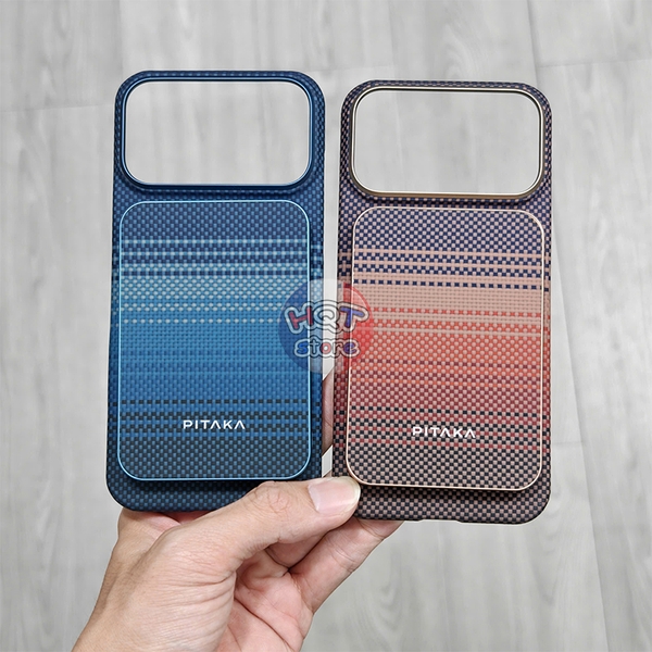 Sạc dự phòng không dây PITAKA Aramid Fiber Magnetic Power Bank 5000 mah