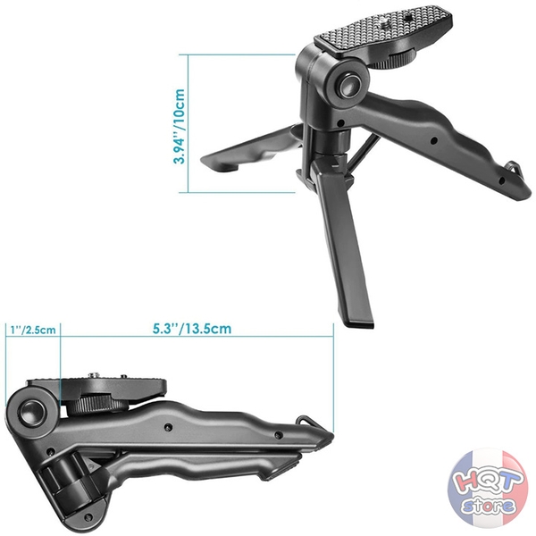 Tripod mini để bàn cầm tay selfie cho điện thoại  máy ảnh