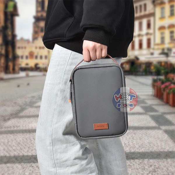 Túi xách đựng phụ kiện đồ công nghê WiWU Minimal Tech Pouch đa năng