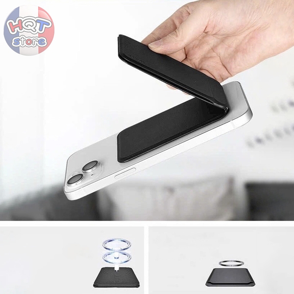 Ví da hít Magsafe cài thẻ WIWU Mag Wallet X Pro MW-004 cho iPhone