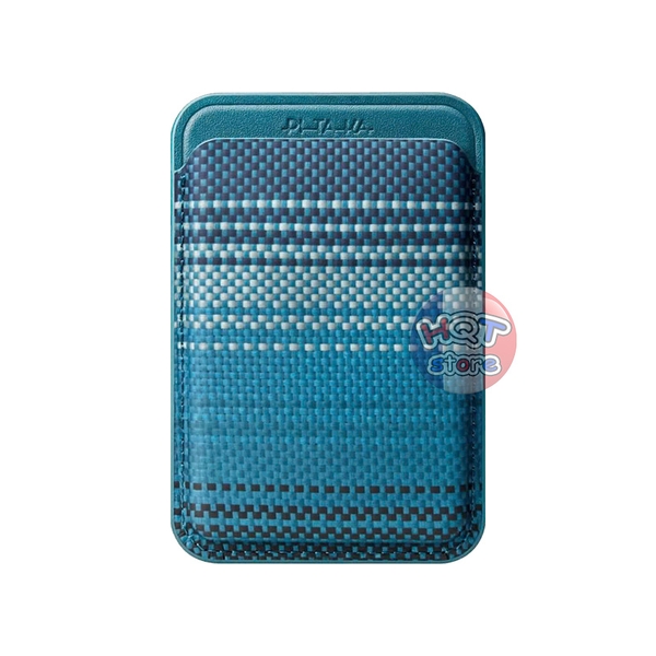 Ví Pitaka Magnetic Woven Wallet hít nam châm Magsafe