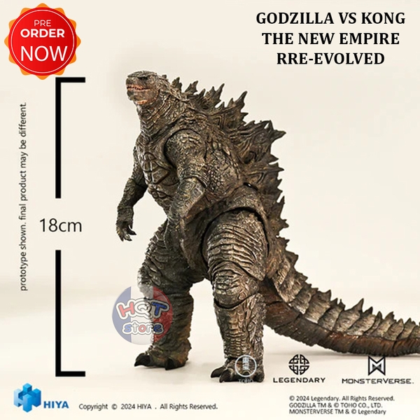 Mô hình Godzilla Rre-evolved Action Figure HIYA GvK The New Empire